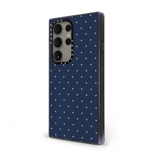 Navy Dots | Galaxy S24 Ultra / Impact Case / Deep Purple | Image 2