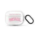 WYAGL Logo Earbuds Case - Pink | AirPods Pro 2 / Earbuds Impact Case / Frost | Image 1