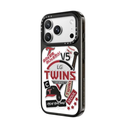 TWINS Collage Case | iPhone 18 Pro Max / Impact Case MagSafe Compatible - Glossy / Glossy Black | Image 2