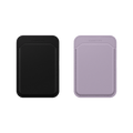 Snappy Wallet Duo Set - BioVeg Wallet MagSafe Compatible (Black x1 + Lilac/Green x1) | Image 1