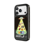 Customer From Space | iPhone 18 Pro Max / Impact Case MagSafe Compatible - Glossy / Glossy Black | Image 2