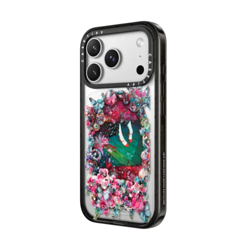 Crystal Frame Phone Case | iPhone 17 Pro Max / Impact Case MagSafe Compatible / Black | Image 2