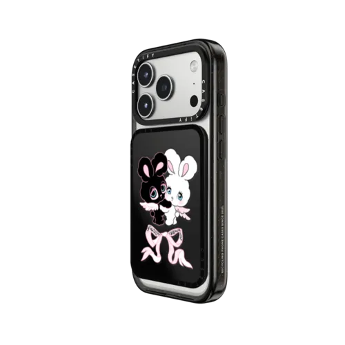 Angel Bunnies | Snappy Cardholder Stand / Snappy Cardholder Stand MagSafe Compatible / Black | Image 2