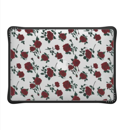 Rose Garden | MacBook Air 13-inch (M1 / Intel) / MacBook Impact Case / Black | Image 2