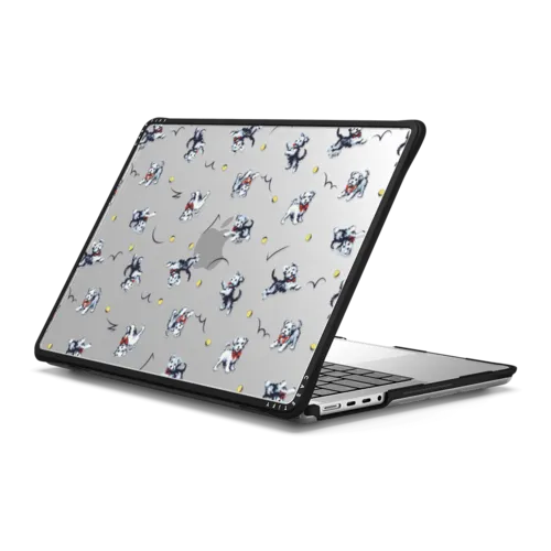 Puppy Dog | MacBook Pro 14-inch (M1 - M5) / MacBook Impact Case / Black | Image 1