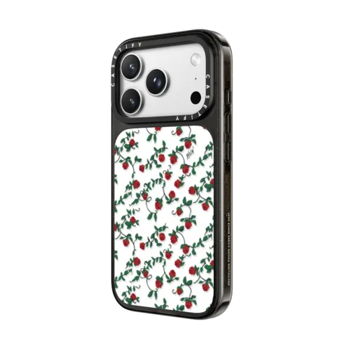 Rosebud | iPhone 18 Pro Max / Impact Case MagSafe Compatible - Glossy / Glossy Black | Image 2