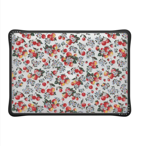Strawberry Cherry | MacBook Air 13-inch (M1 / Intel) / MacBook Impact Case / Black | Image 2