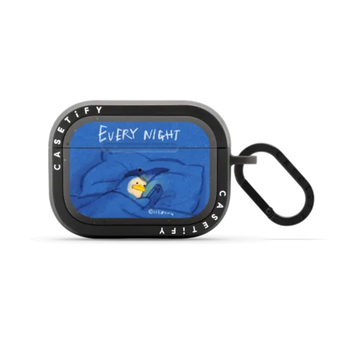 Every Night | AirPods Pro 2 / Earbuds Bounce Case / Matte Charcoal | Image 1