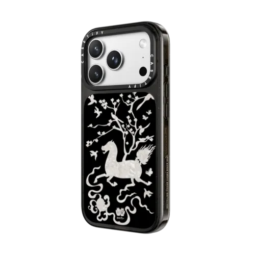Year of the Horse Phone Case | iPhone 18 Pro Max / Impact Case MagSafe Compatible - Glossy / Glossy Black | Image 2
