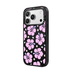 Pearl Hibiscus | iPhone 17 Pro Max / Impact Case MagSafe Compatible / Matte Black | Image 2