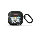 The Powerpuff Girls Bubbles Sticker Earbuds Case | AirPods 4 & 5 / Earbuds Bounce Case / Charcoal | Image 1