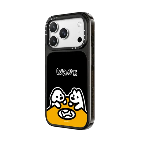 WANT. | iPhone 18 Pro Max / Impact Case MagSafe Compatible - Glossy / Glossy Black | Image 2