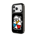 Dog on the ball | iPhone 18 Pro Max / Impact Case MagSafe Compatible - Glossy / Glossy Black | Image 2