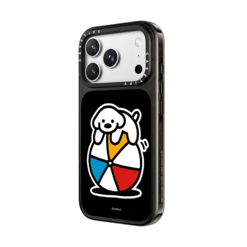Dog on the ball | iPhone 18 Pro Max / Impact Case MagSafe Compatible - Glossy / Glossy Black | Image 2
