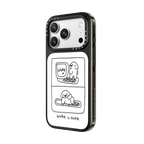 WORK is OVER | iPhone 18 Pro Max / Impact Case MagSafe Compatible - Glossy / Glossy Black | Image 2