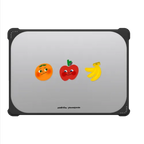 Orange Apple Banana | MacBook Pro 14-inch (M1 - M5) / MacBook Bounce Case / Black | Image 2