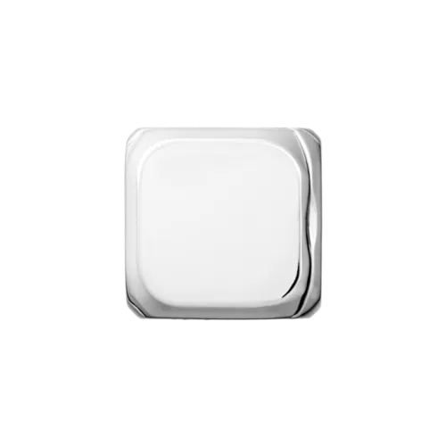 Custom Metal Charm Cube | Charm Cube / Metal Charm Cube / Silver | Image 1