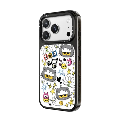 ZO&FRIENDS Sticker Case | iPhone 18 Pro Max / Impact Case MagSafe Compatible - Glossy / Glossy Black | Image 2