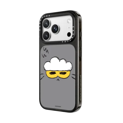 ZO&FRIENDS ZOA Face Case - Sleepy | iPhone 18 Pro Max / Impact Case MagSafe Compatible - Glossy / Glossy Black | Image 2