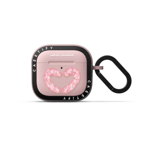 Sausages Heart | AirPods 4 & 5 / Earbuds Bounce Case / Primrose Pink | Image 1