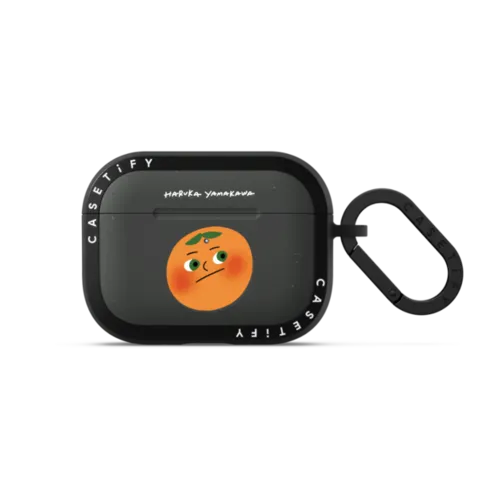 An Orange | AirPods Pro 3 / Earbuds Bounce Case / Matte Charcoal | Image 1