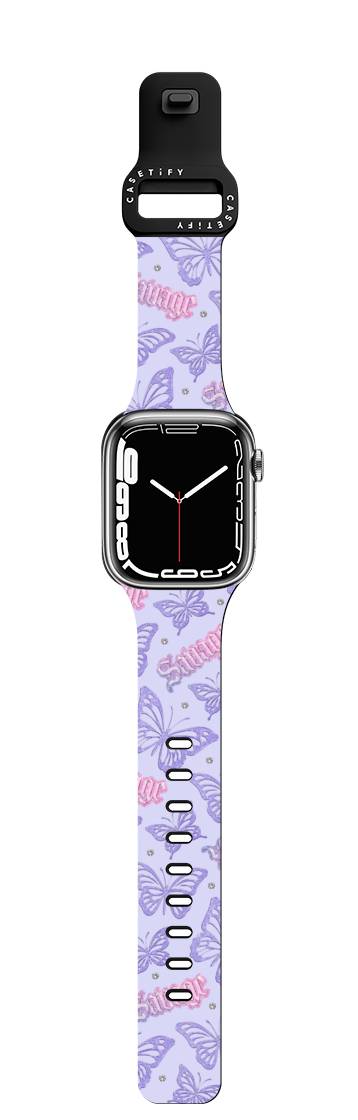 Butterfly Savage | Apple Watch Series 7-9 (45mm) / Impact Band / Black | Image 1
