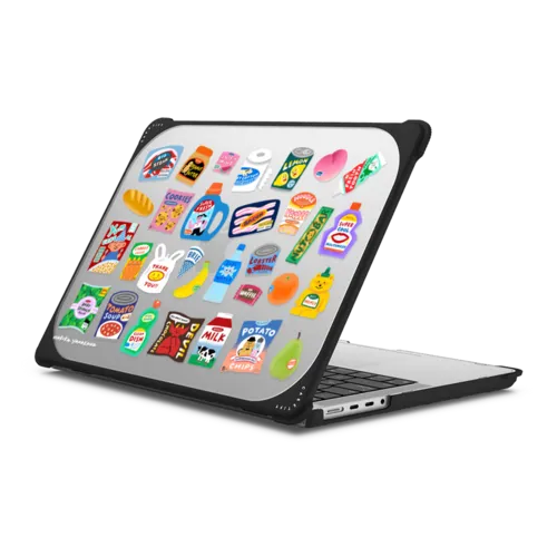 Super Market Items | MacBook Pro 14-inch (M1 - M5) / MacBook Bounce Case / Black | Image 1