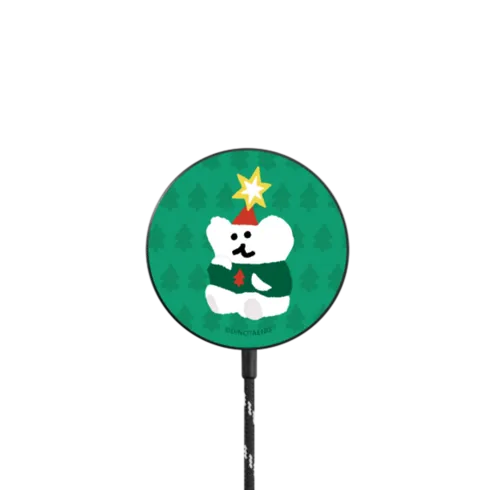 HOLIDAY BOBO |   / PowerThru Magnetic Wireless Charger MagSafe Compatible / Black | Image 1