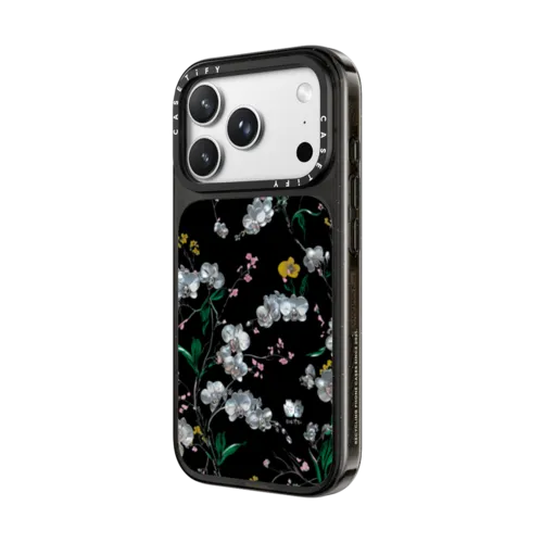 Full Blossom Phone Case | iPhone 18 Pro Max / Impact Case MagSafe Compatible - Glossy / Glossy Black | Image 2