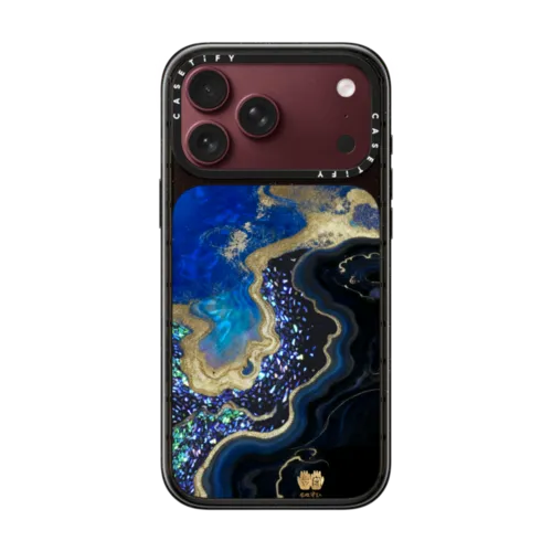 Smooth and Prosperous Phone Case | iPhone 18 Pro Max / Impact Case MagSafe Compatible - Glossy / Glossy Black | Image 1