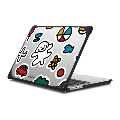 FAVORITE THINGS | MacBook Pro 14-inch (M1 - M5) / MacBook Bounce Case / Black | Image 1