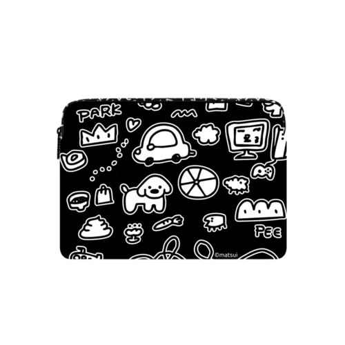 DOG WORLD | Small (13") / Impact Laptop Sleeve / Multicolor | Image 1