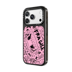 Fragile Pink | iPhone 18 Pro Max / Impact Case MagSafe Compatible - Glossy / Glossy Black | Image 2