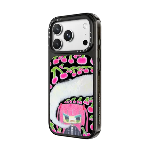 Punk Girl | iPhone 18 Pro Max / Impact Case MagSafe Compatible - Glossy / Glossy Black | Image 2