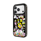 Cloudy Bear's Starry Dreamland | iPhone 18 Pro Max / Impact Case MagSafe Compatible - Glossy / Glossy Black | Image 2
