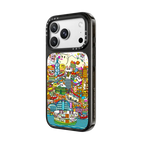 Hong Kong Spirit Embraced By Lion Rock | iPhone 18 Pro Max / Impact Case MagSafe Compatible - Glossy / Glossy Black | Image 2