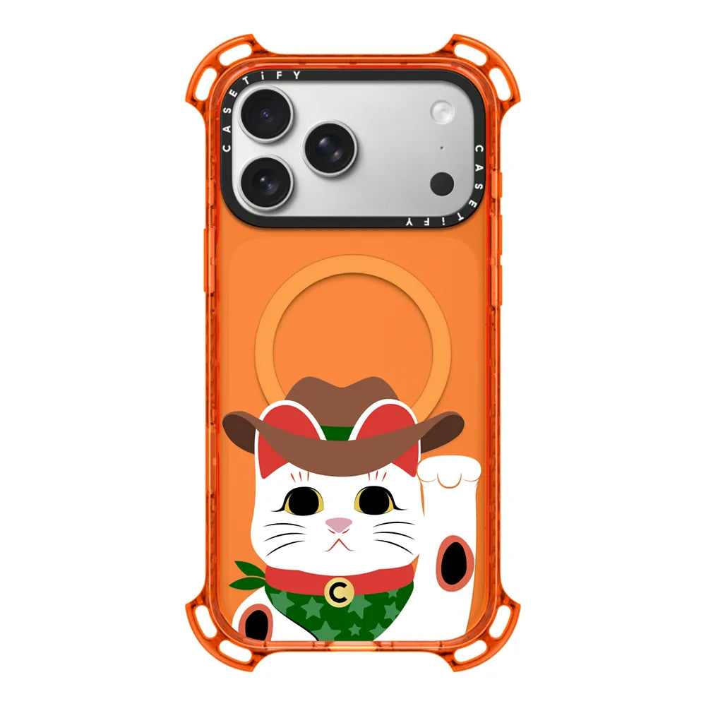 Waving Lucky Cat - Cowboy | Image 1