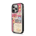 Winnie The Pooh Picnic Collage Phone Case | iPhone 15 Pro Max / Impact Case MagSafe Compatible / Black | Image 2