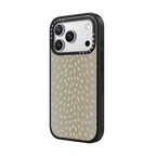 Fawn fur - Beige | iPhone 17 Pro Max / Impact Case MagSafe Compatible / Matte Black | Image 2