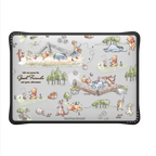 Winnie The Pooh Map Medley Laptop Case | MacBook Air 13-inch (M1 / Intel) / MacBook Impact Case / Black | Image 2