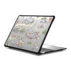 Winnie The Pooh Map Medley Laptop Case | MacBook Air 13-inch (M1 / Intel) / MacBook Impact Case / Black | Image 1