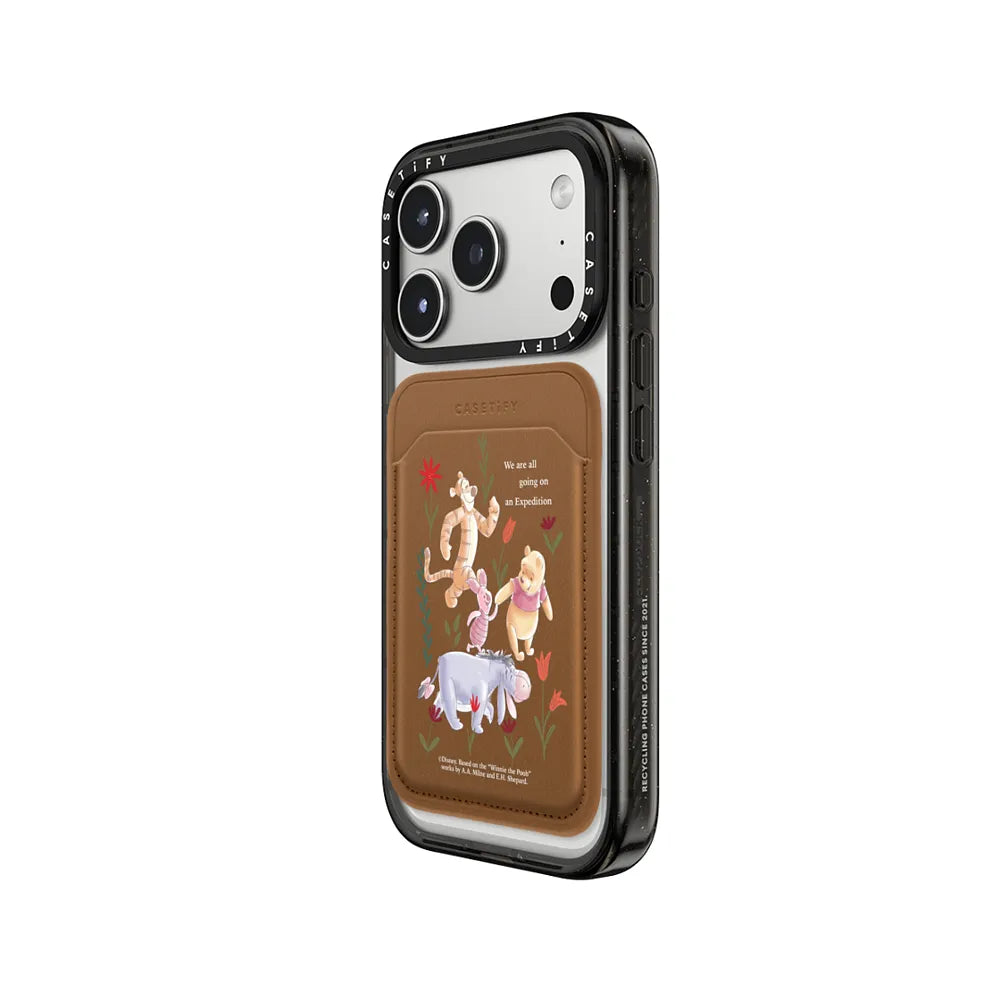 Winnie The Poooh Let's Exlplore Together Snappy Wallet