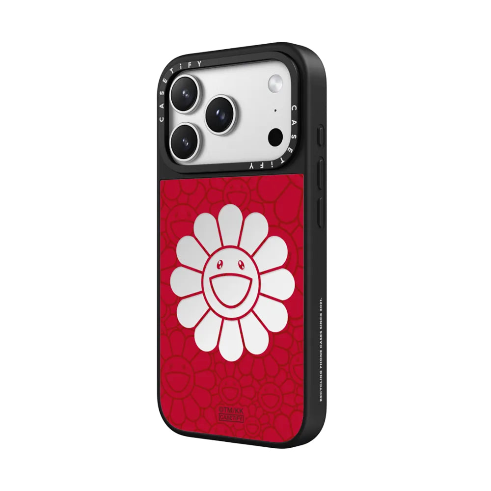 SMILE ON PHONE CASE (RED)