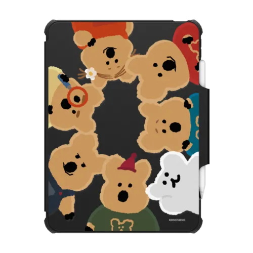 FRIENDS TOGETHER | iPad Pro 12.9-inch (5th/6th gen) / iPad Impact Folio Case / Black | Image 1