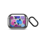 Endless Summer Hydrangeas | AirPods Pro 3 / Earbuds Mirror Case / Silver | Image 1