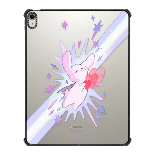 Love Attack | iPad Air 13-inch (M2 - M4) / iPad Impact Case / Black | Image 1