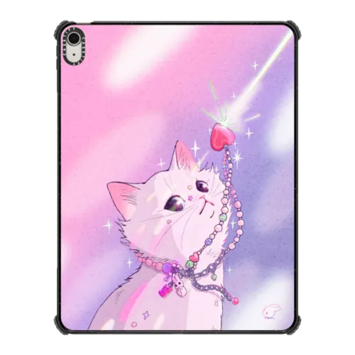 Starlight | iPad Air 13-inch (M2 - M4) / iPad Impact Case / Black | Image 1