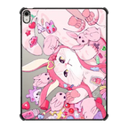 Club Bunny | iPad Air 13-inch (M2 - M4) / iPad Impact Case / Black | Image 1