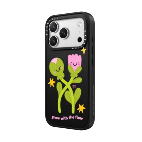 Grow with the Flow | iPhone 17 Pro Max / Impact Case MagSafe Compatible / Matte Black | Image 2