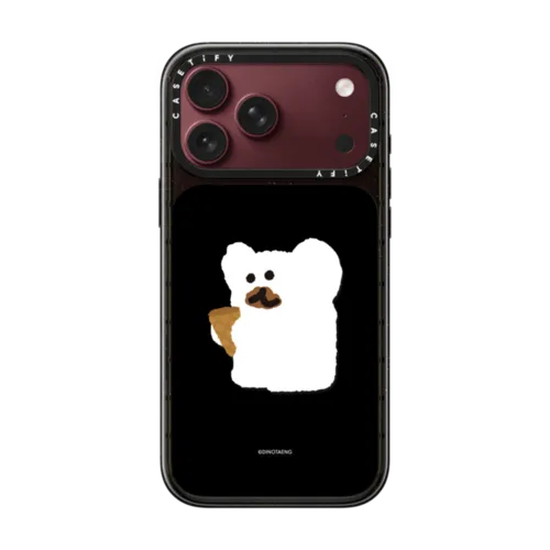 ICE CREAM FACE | iPhone 18 Pro Max / Impact Case MagSafe Compatible - Glossy / Glossy Black | Image 1
